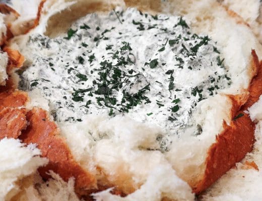 The Easiest Party Appetizer: Homemade Spinach Dip + Hawaiian Bread