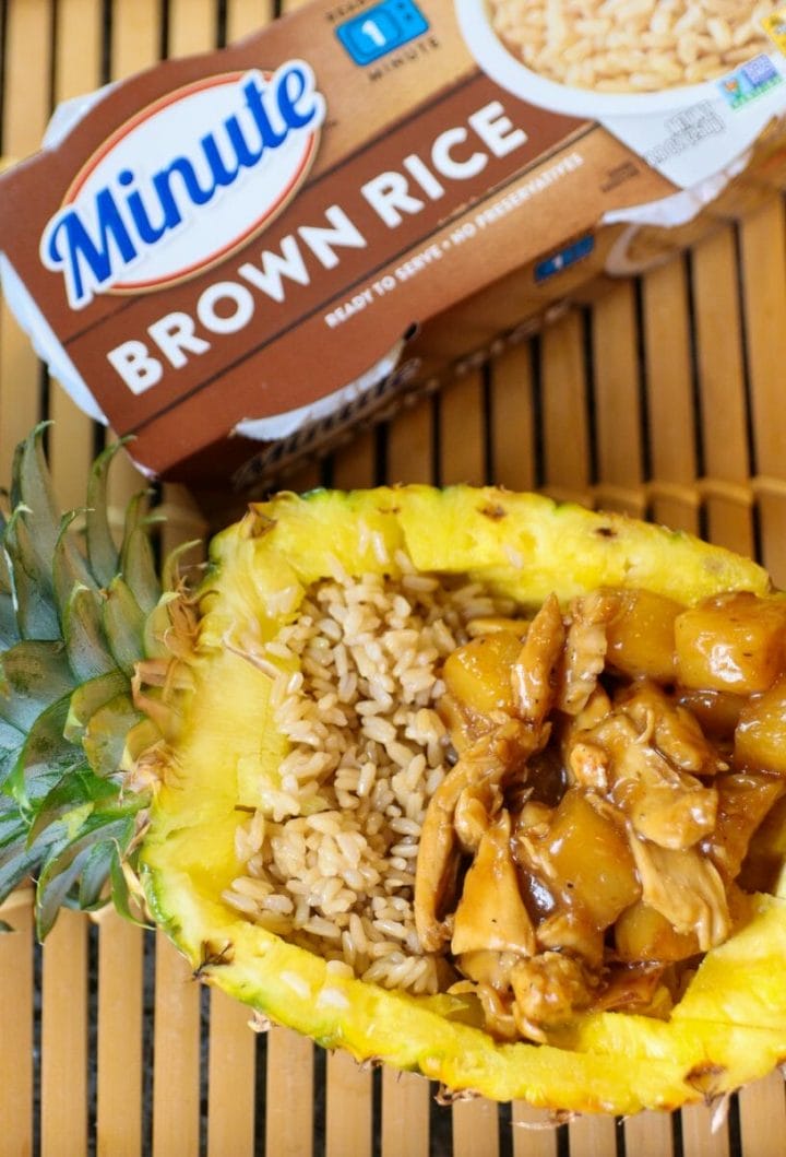 Pineapple chicken and rice recipe by JC Phelps of JCP Eats, a Kentucky based food, travel, and lifestyle blog