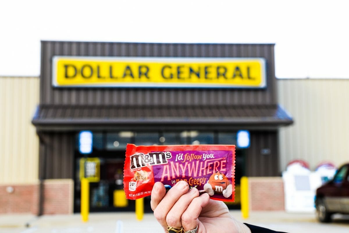 Sending Messages with M&M's at Dollar General