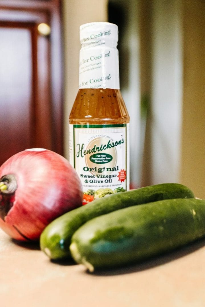 hendrickson's original sweet vinegar and olive oil