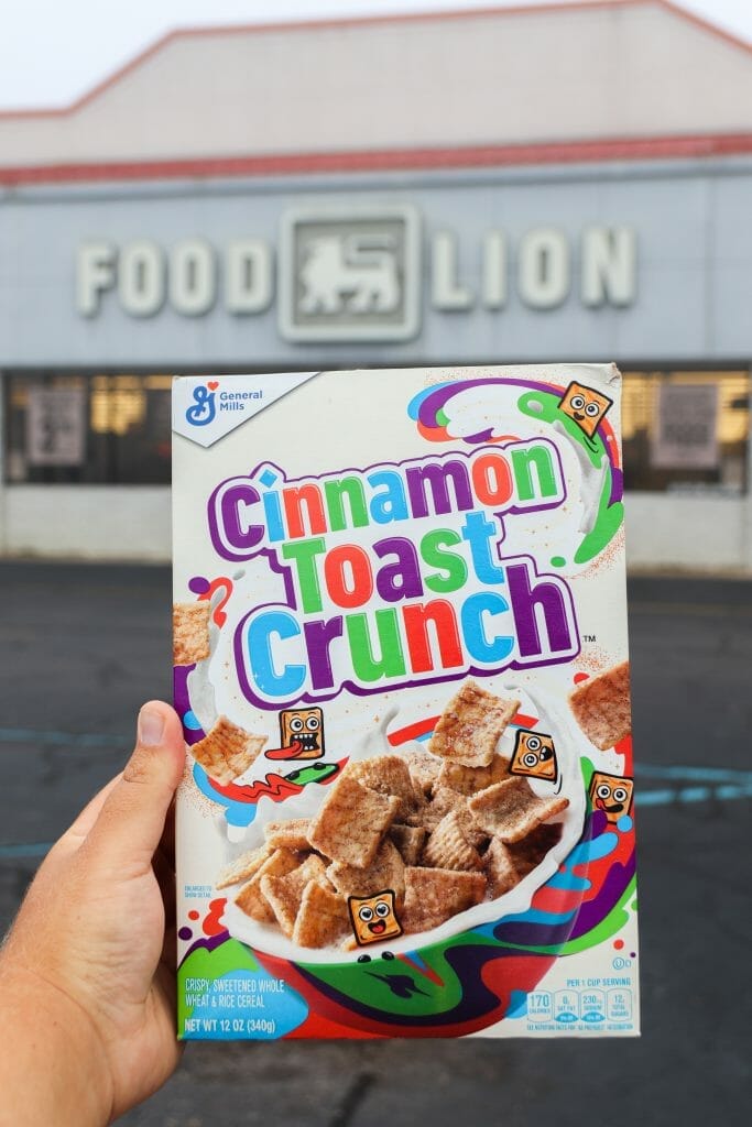 Cinnamon Toast Crunch at Food Lion