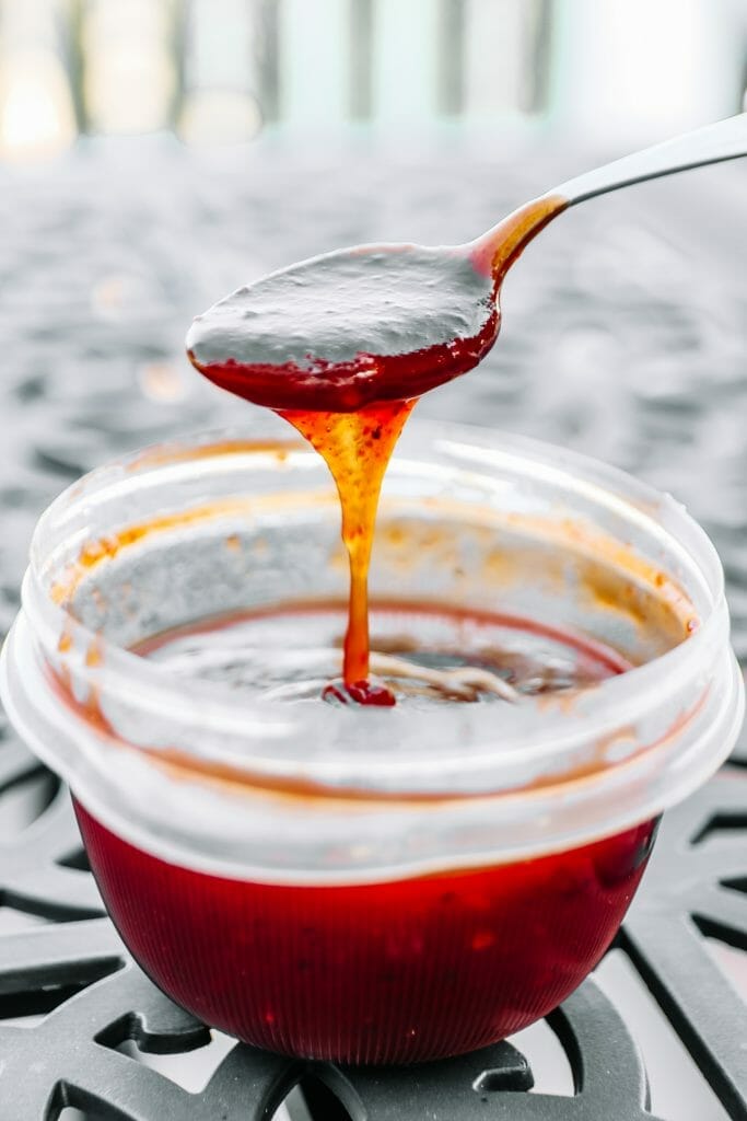 Homemade Kentucky Bourbon BBQ Sauce with Ale 8 One