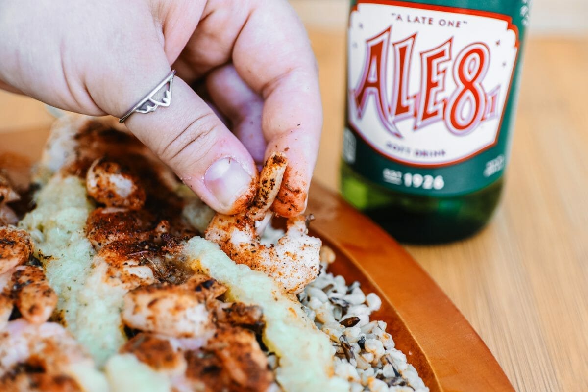 Ale 8 One Spicy, Easy Pineapple Sauce - Perfect for Shrimp