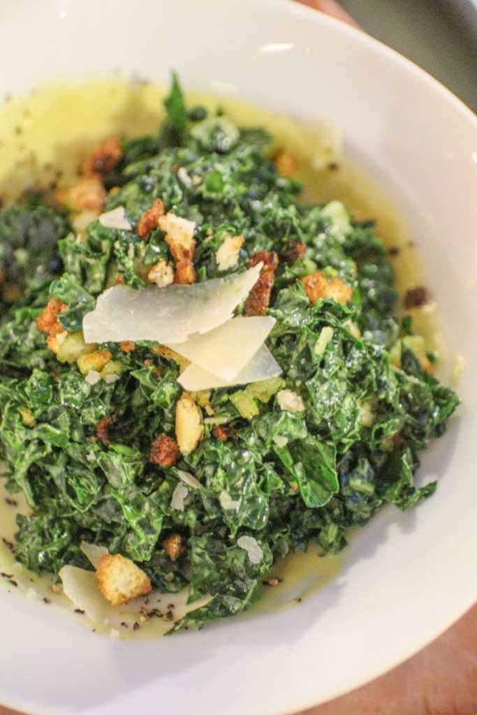 Kale Salad, Italx, Downtown Lexington, KY