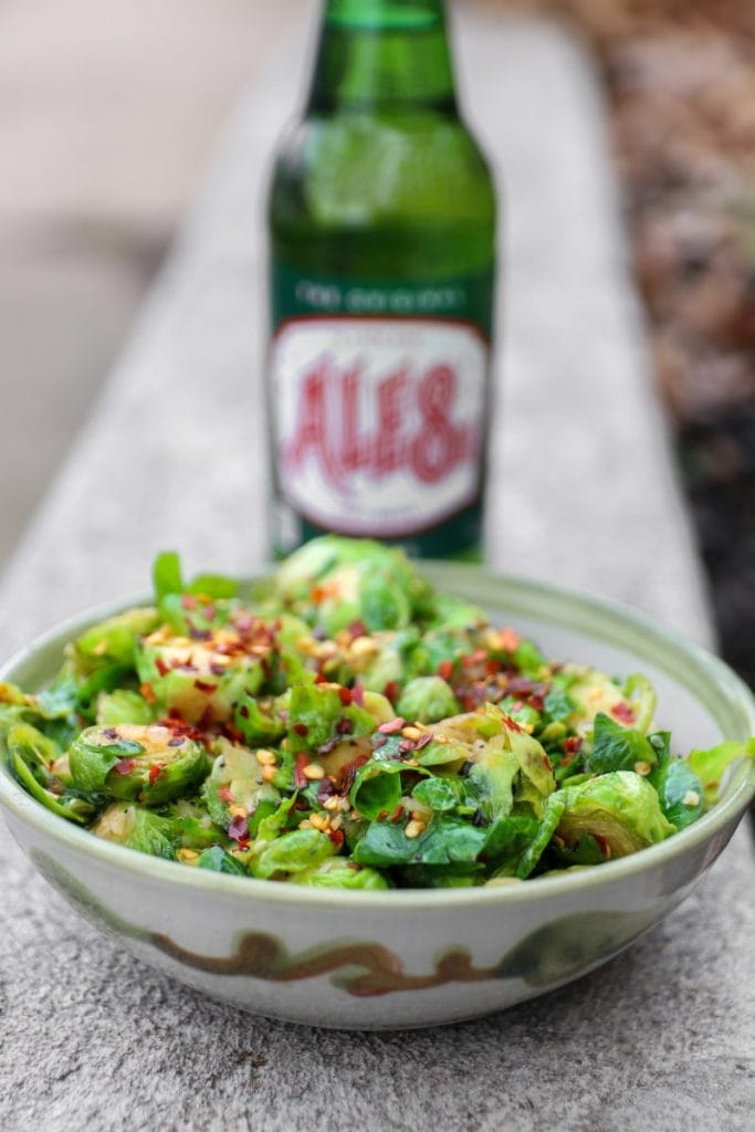 Asian Ginger Brussels Sprouts