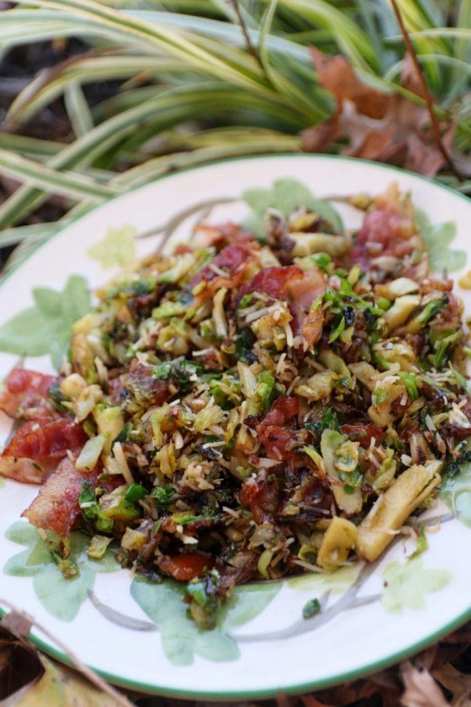 Bacon Brussels Sprouts With Dates