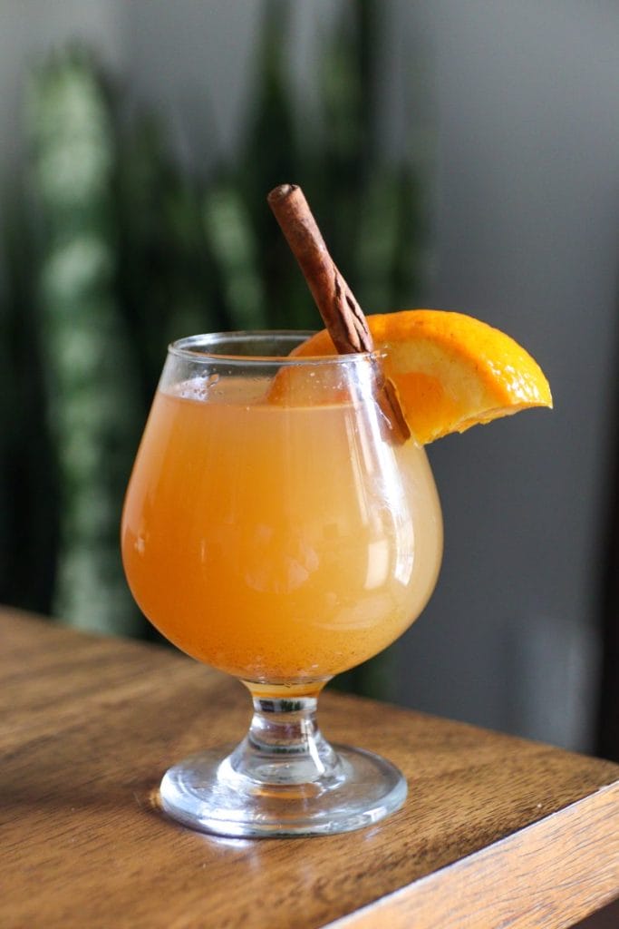 Bourbon Mulled Cider