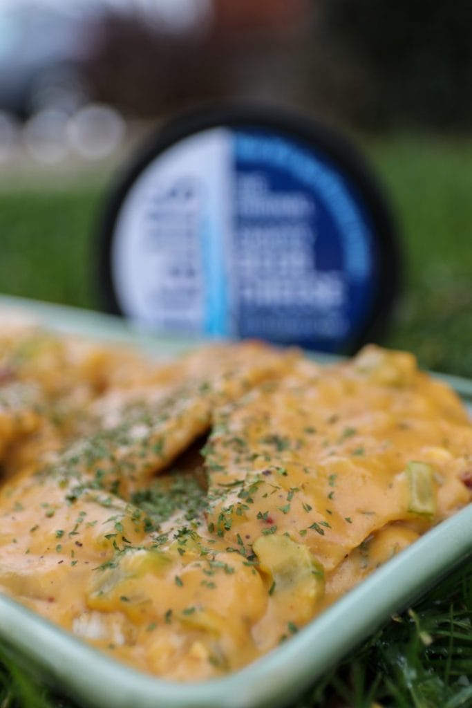 Hall's Beer Cheese Chicken