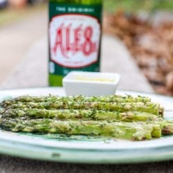 Roasted Asparagus With Hollandaise Sauce