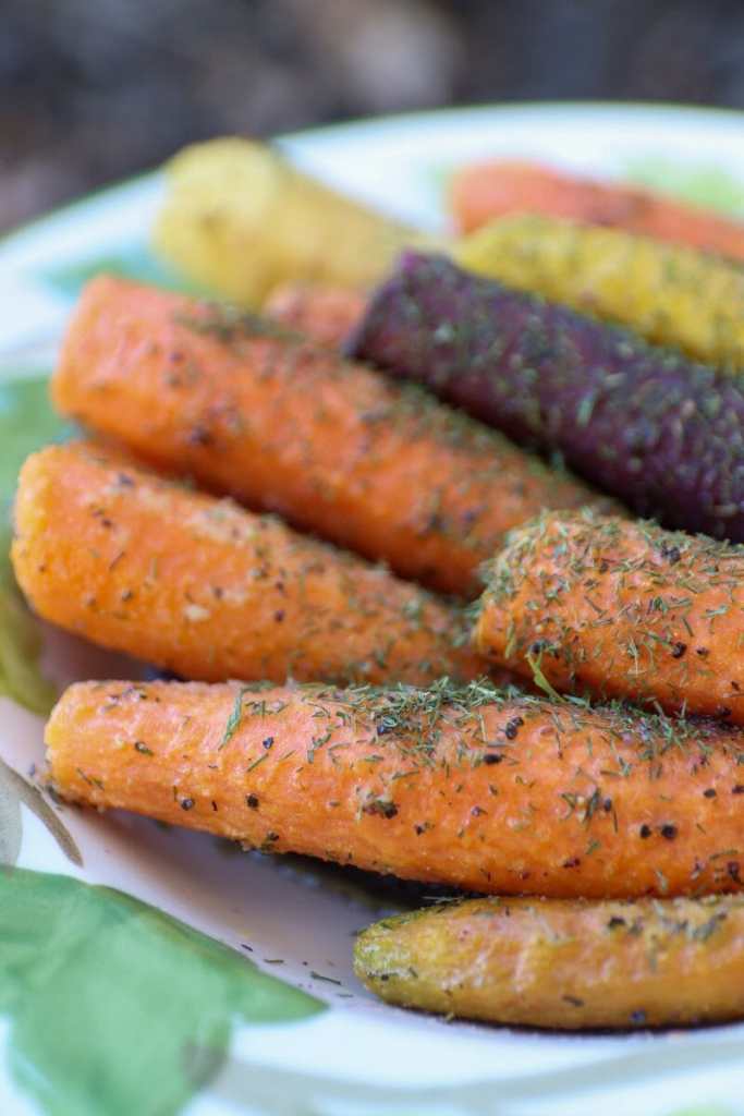 Roasted Carrots With Dill