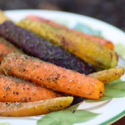 Roasted Carrots With Dill