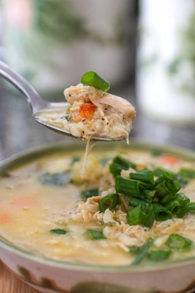 Comforting Lemon Chicken and Rice Soup