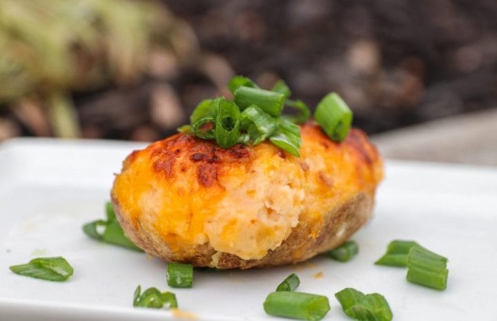 Cheddar and Bacon Twice-Baked Southern Potatoes