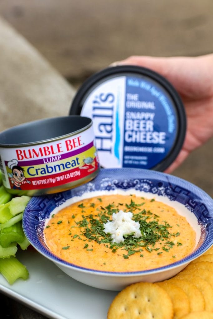 Kentucky Beer Cheese Crab Dip