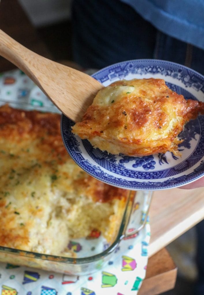 Crab Brunch Casserole Bake