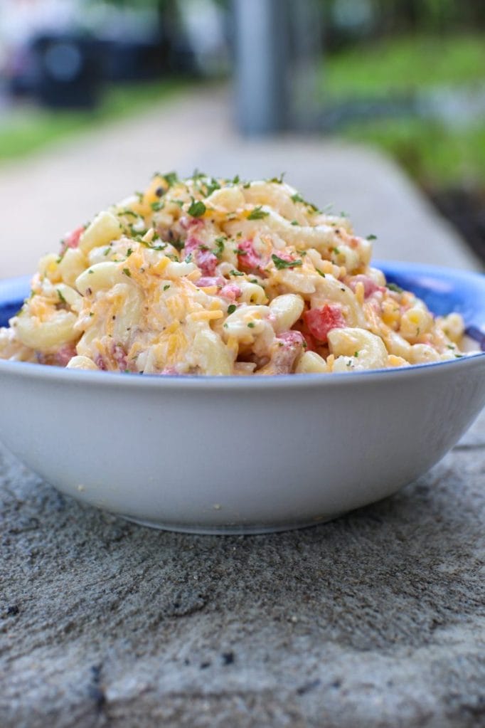 Pimento Cheese Pasta Salad