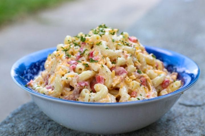Pimento Cheese Pasta Salad