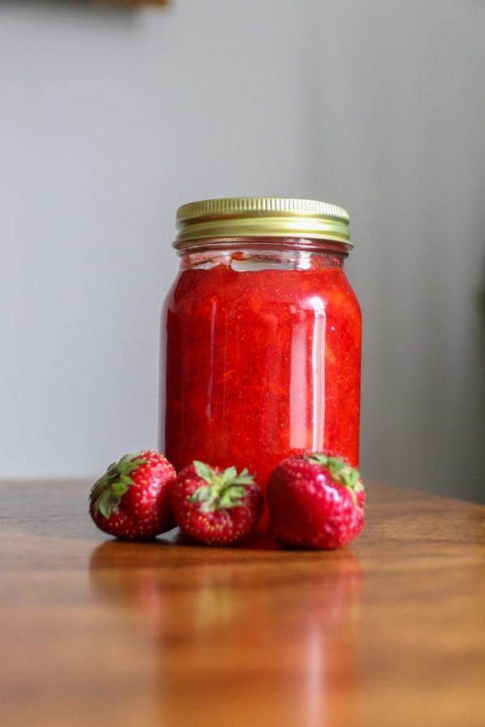 Homemade Strawberry Freezer Jam