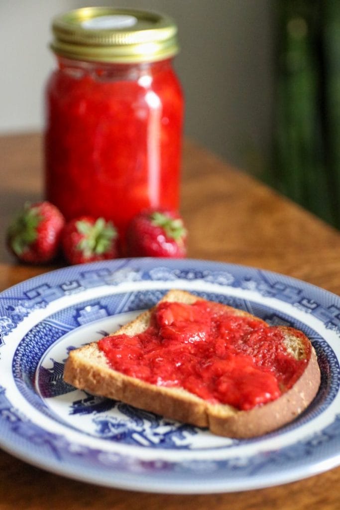 Homemade Strawberry Freezer Jam