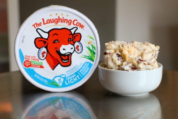 Low Calorie Cheese Filling With Laughing Cow Cheese