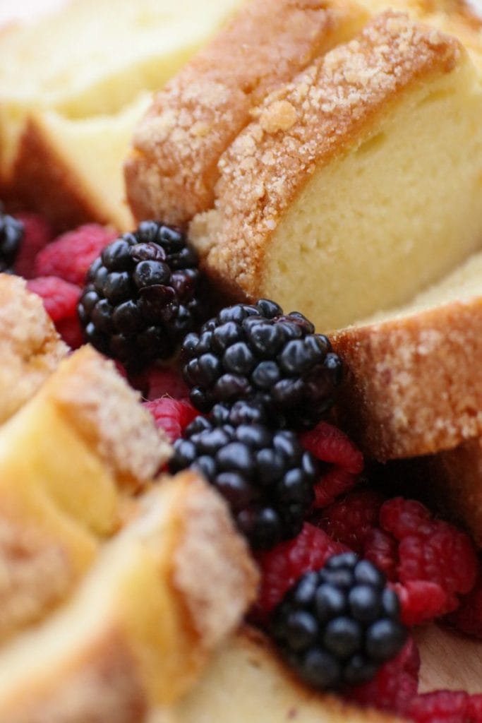 Southern Honey Pound Cake With Don Victor Honey