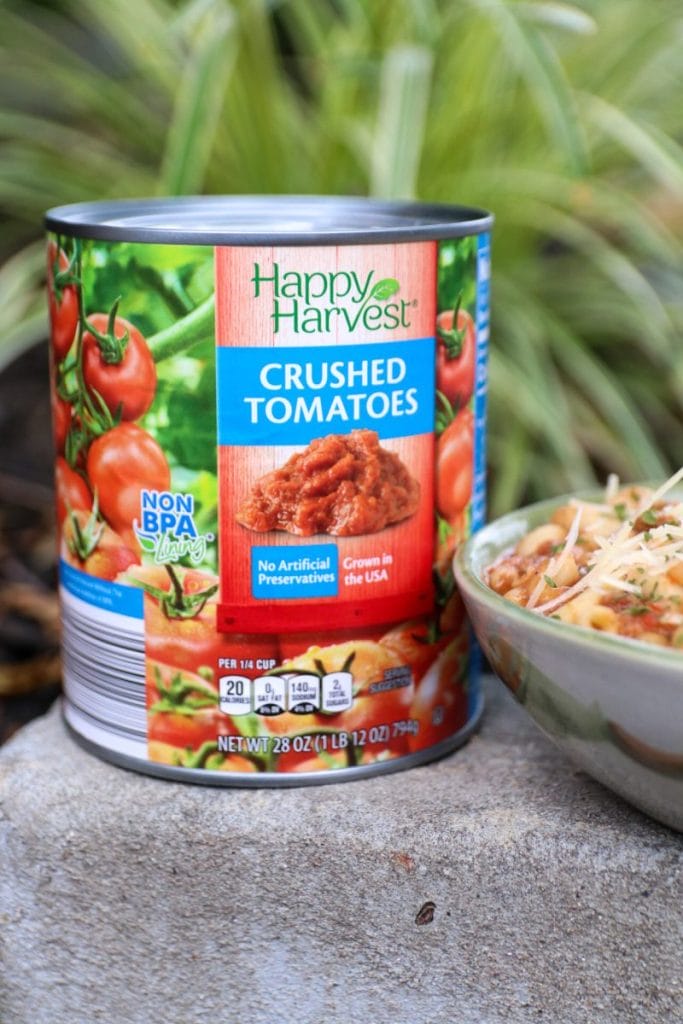 family recipes using crushed tomatoes