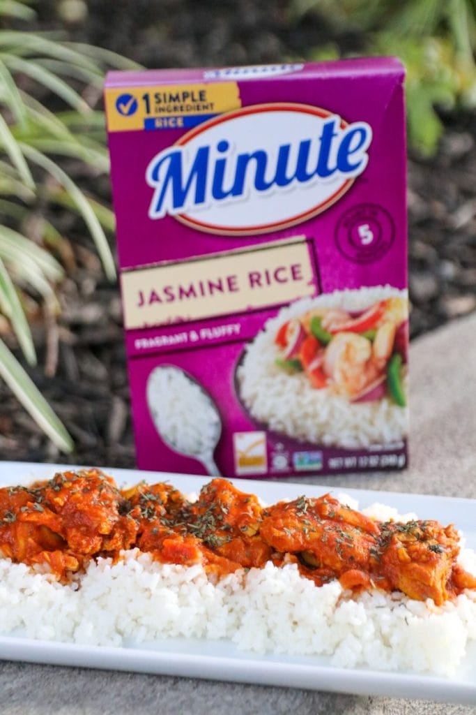 Spicy Chicken Curry with Minute Rice