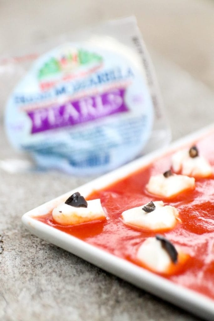 Bloody Mozzarella Eyeballs: Halloween Kids Party Recipe
