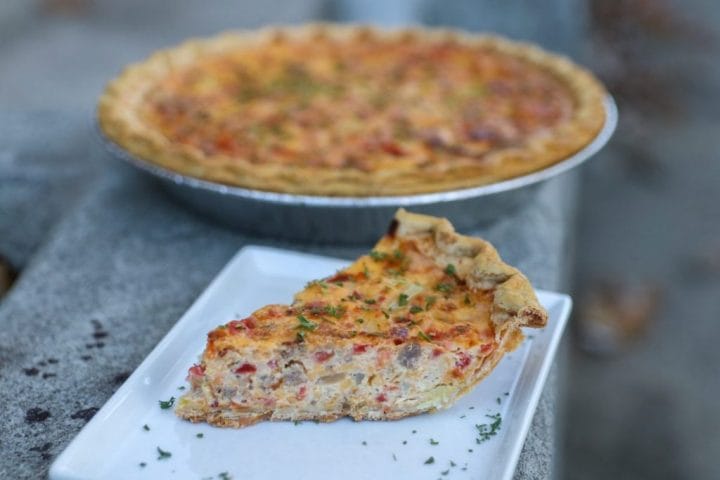 Cheesy Sausage Quiche Brunch Recipe