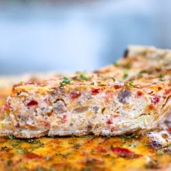 Cheesy Sausage Quiche Brunch Recipe