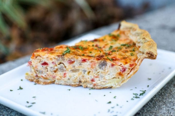 Cheesy Sausage Quiche Brunch Recipe