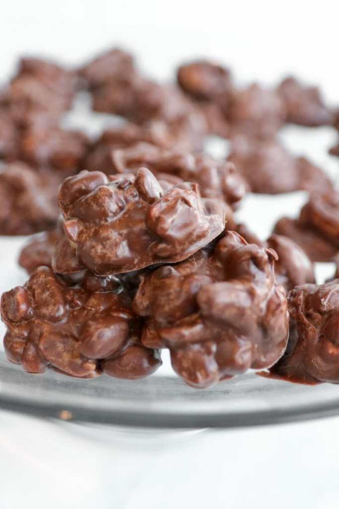 Chocolate Peanut Crockpot Candy