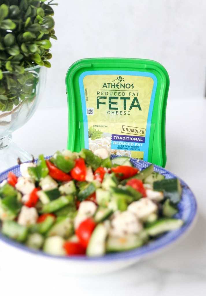 Healthy Cucumber Greek Salad