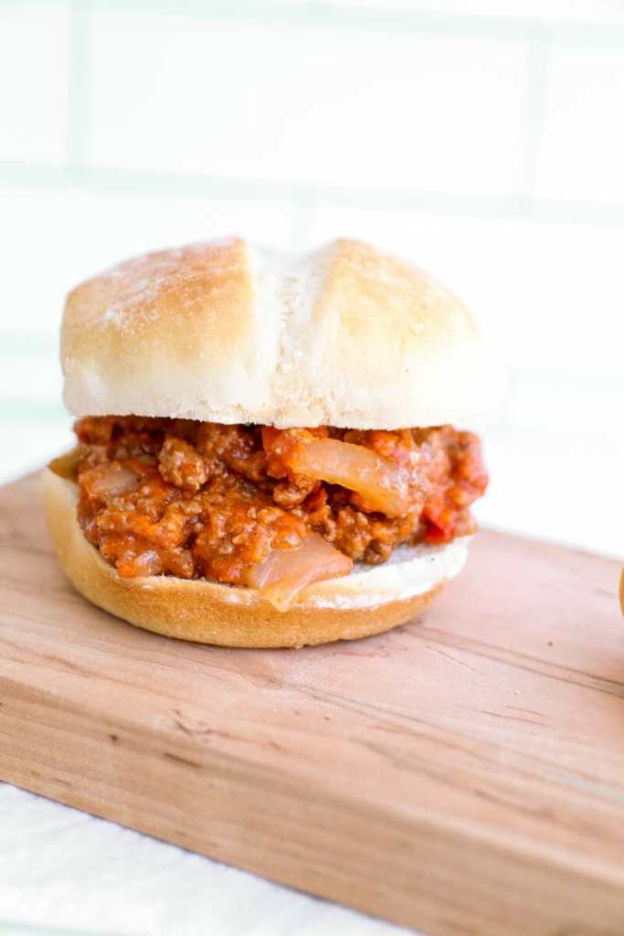 Homemade Sloppy Joes