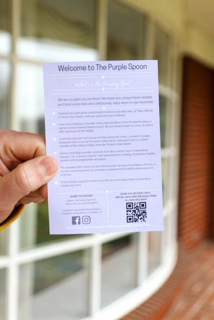 Purple Spoon Lavender Kentucky Subscription Box