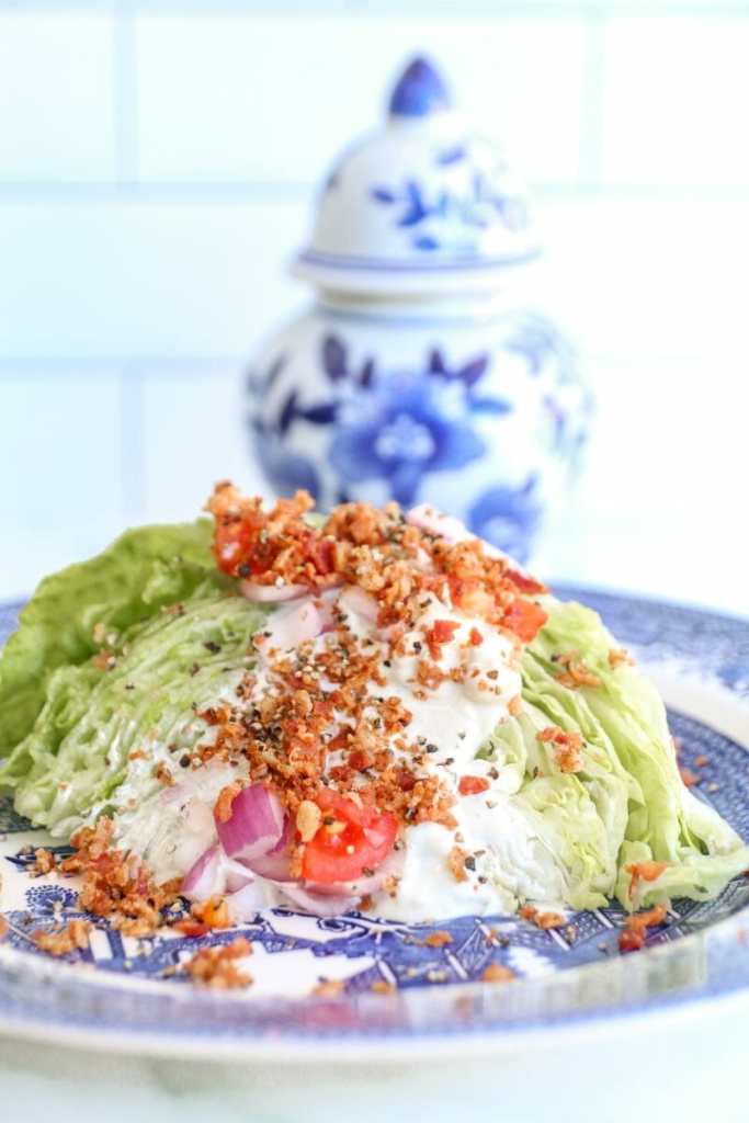 Blue Cheese Wedge Salad - Restaurant Quality!