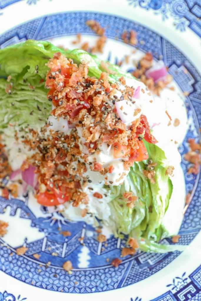 Blue Cheese Wedge Salad - Restaurant Quality!
