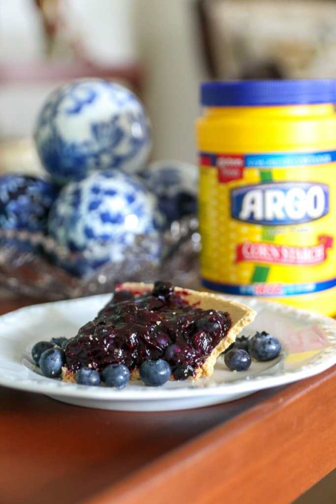 No Bake Blueberry Pie