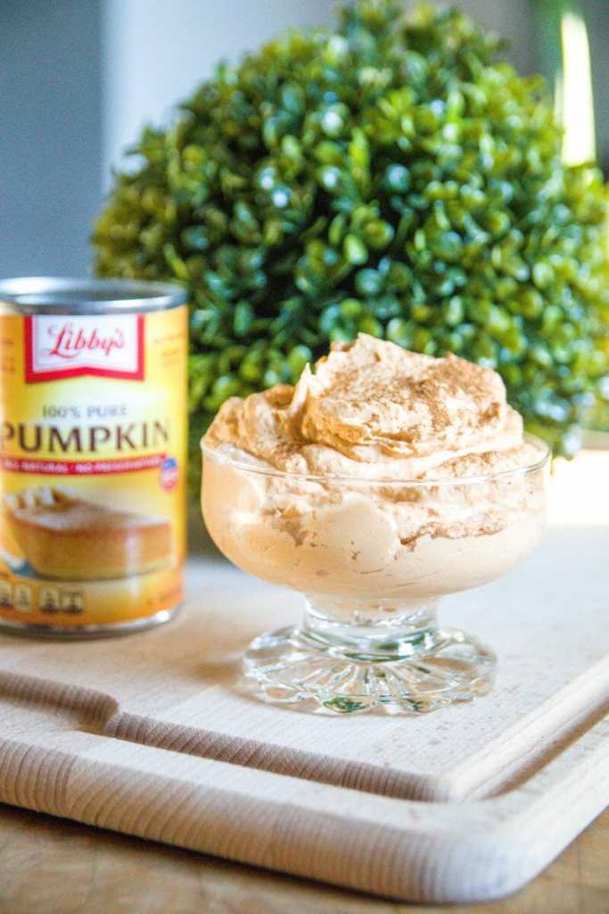 Three Ingredient Pumpkin Fluff