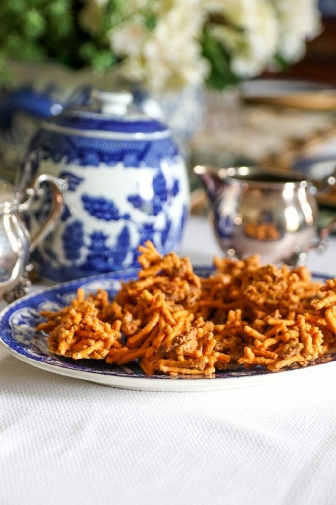 Butterscotch Haystack Candy with Chow Mein Noodles
