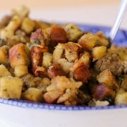 Oyster Sausage Stuffing