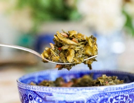 Perfectly Cooked Canned Collard Greens