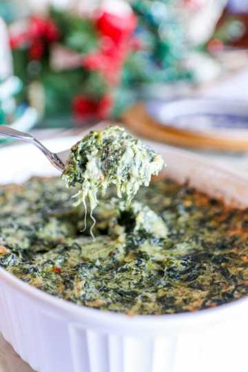 Decadent Spinach Souffle - JCP Eats
