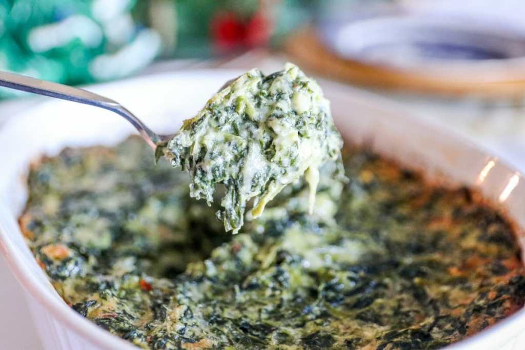 Decadent Spinach Souffle - JCP Eats