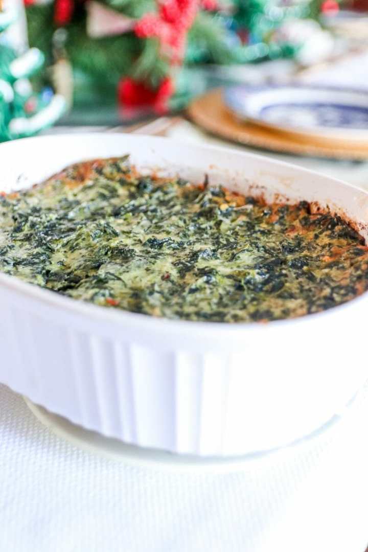 Decadent Spinach Souffle - JCP Eats
