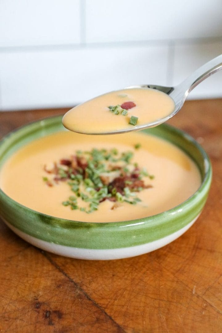 Creamy Beer Cheese Soup