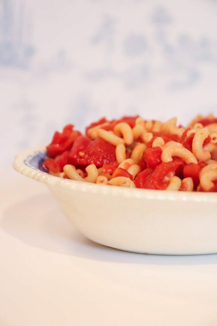 Macaroni and Tomatoes Recipe