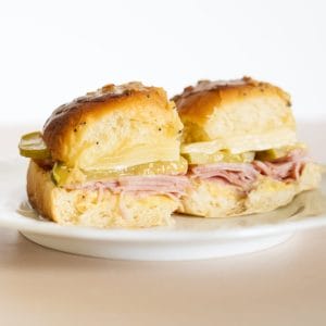 Cuban Sandwich Sliders