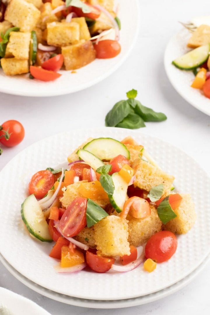 Panzanella Salad with Vinaigrette