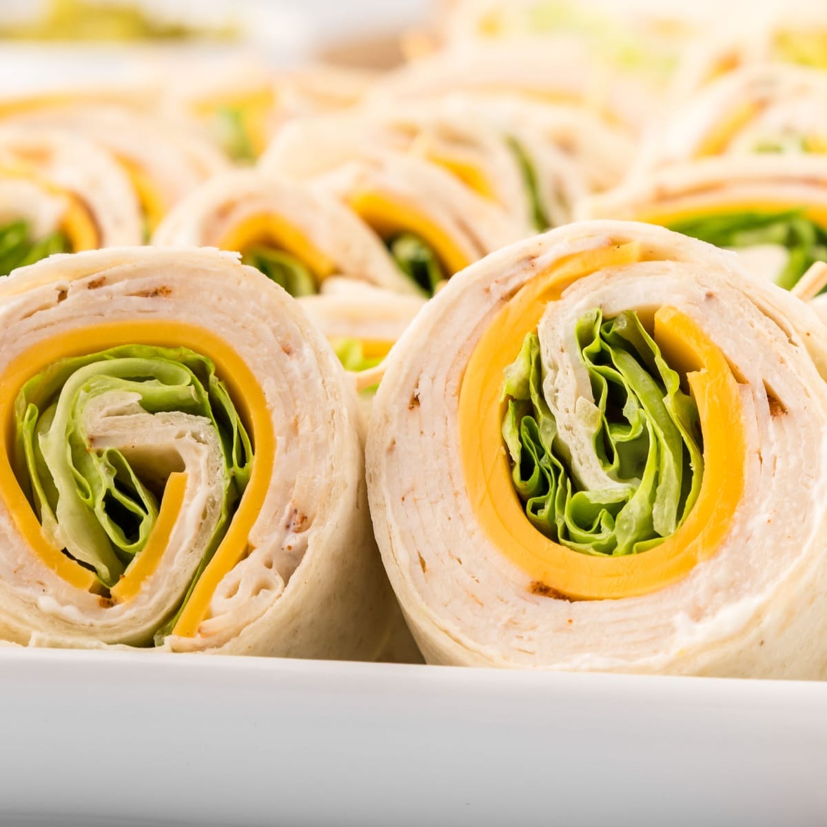 Chicken Cheddar Pinwheels - JCP Eats